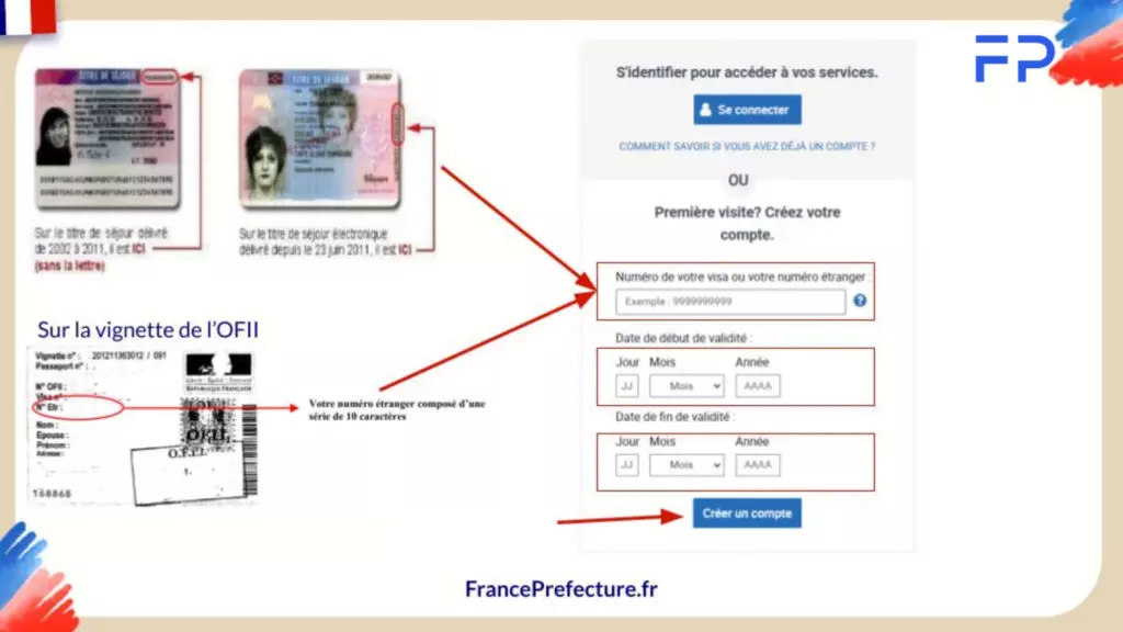 Cr&eacute;ation compte NATALI naturalisation en ligne