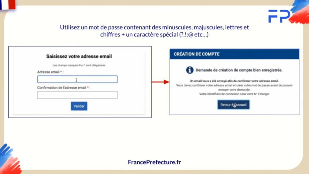 Validation compte naturalisation en ligne NATALI