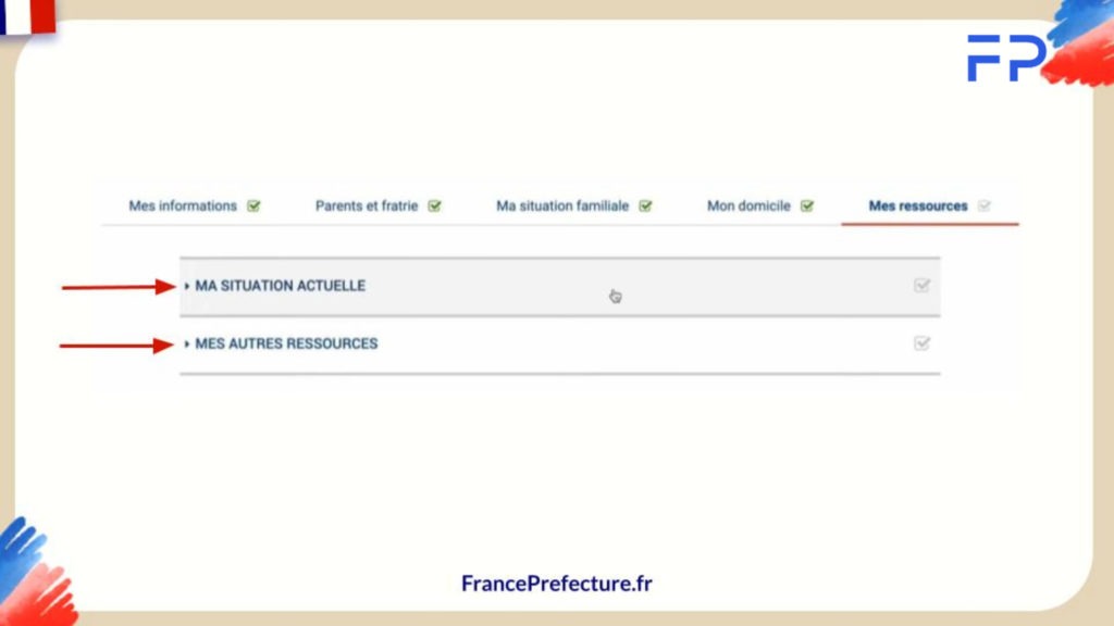 Justificatif de ressources Naturalisation Française NATALI