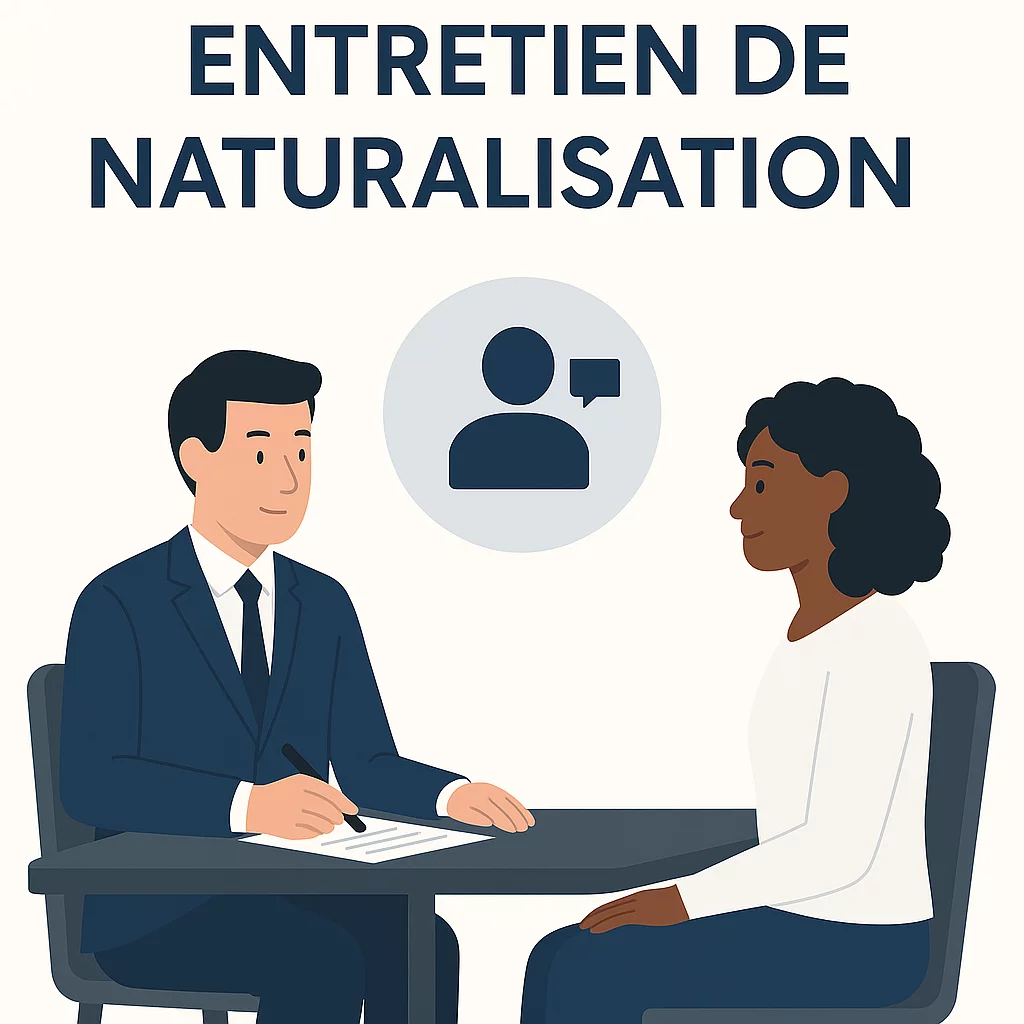 L&rsquo;entretien de naturalisation et la prise d&rsquo;empreintes