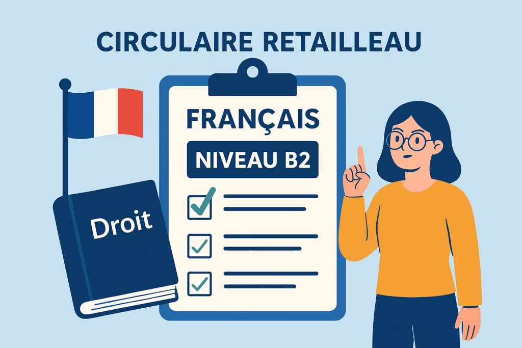 L&rsquo;entretien de naturalisation : Circulaire Retailleau Fran&ccedil;ais niveau B2