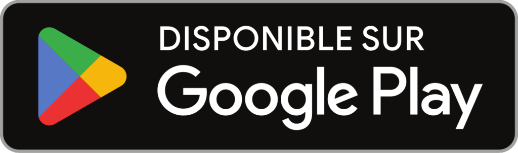 Disponible sur Google Play store